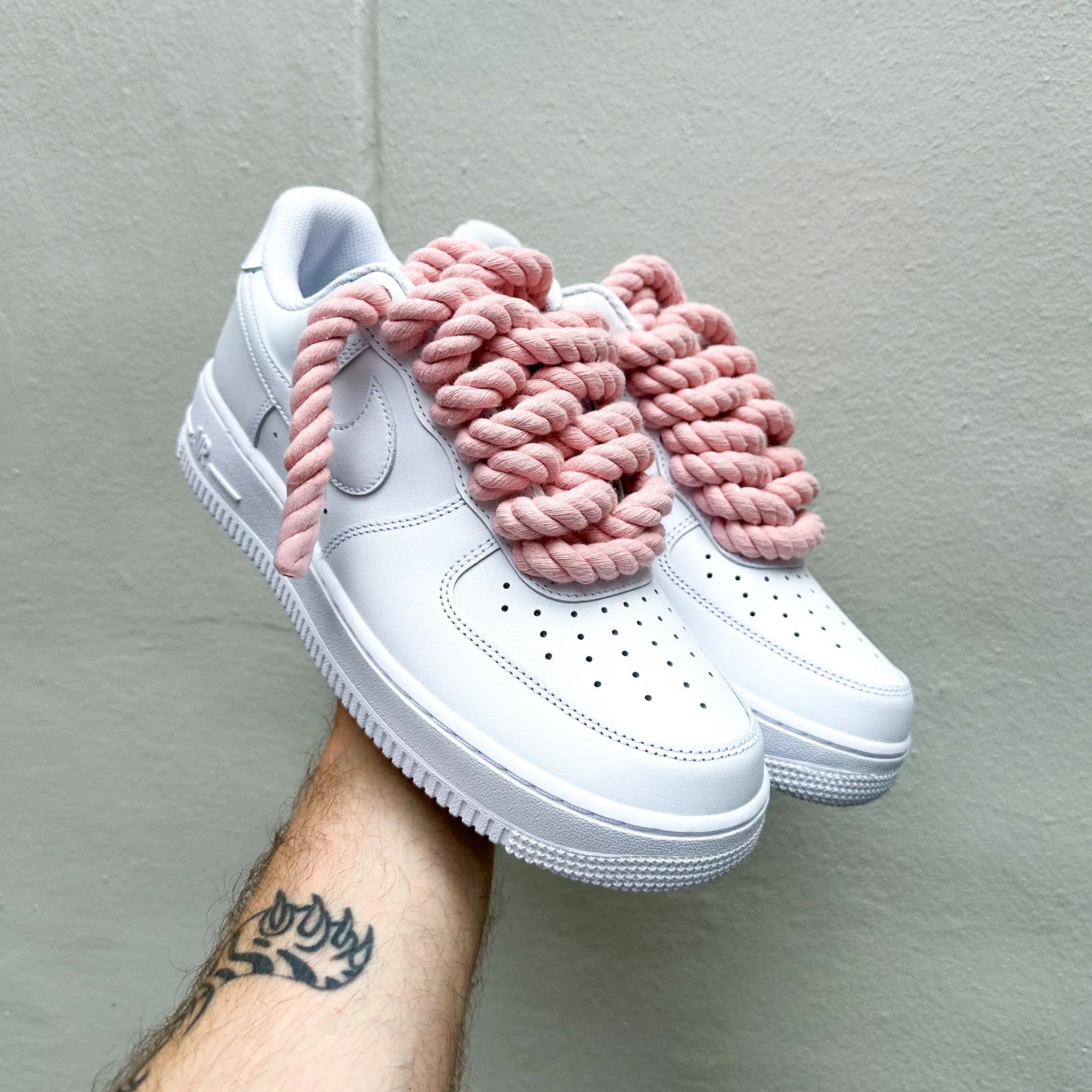 Nike Air Force 1 “Rope Laces Baby / Pastel Pink"