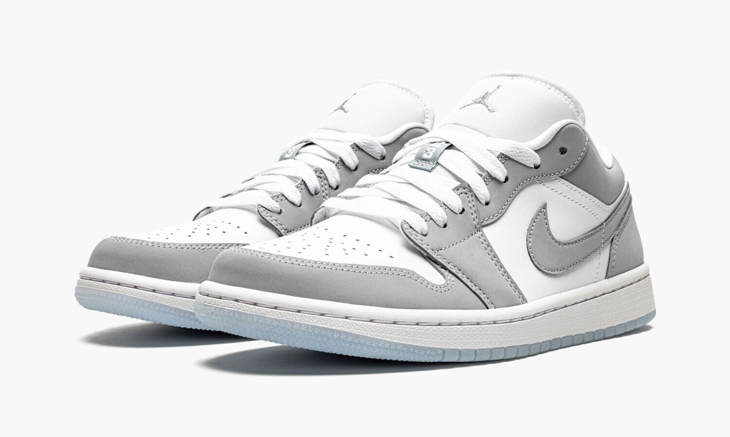 WMNS AIR JORDAN 1 LOW "White / Wolf Grey"
