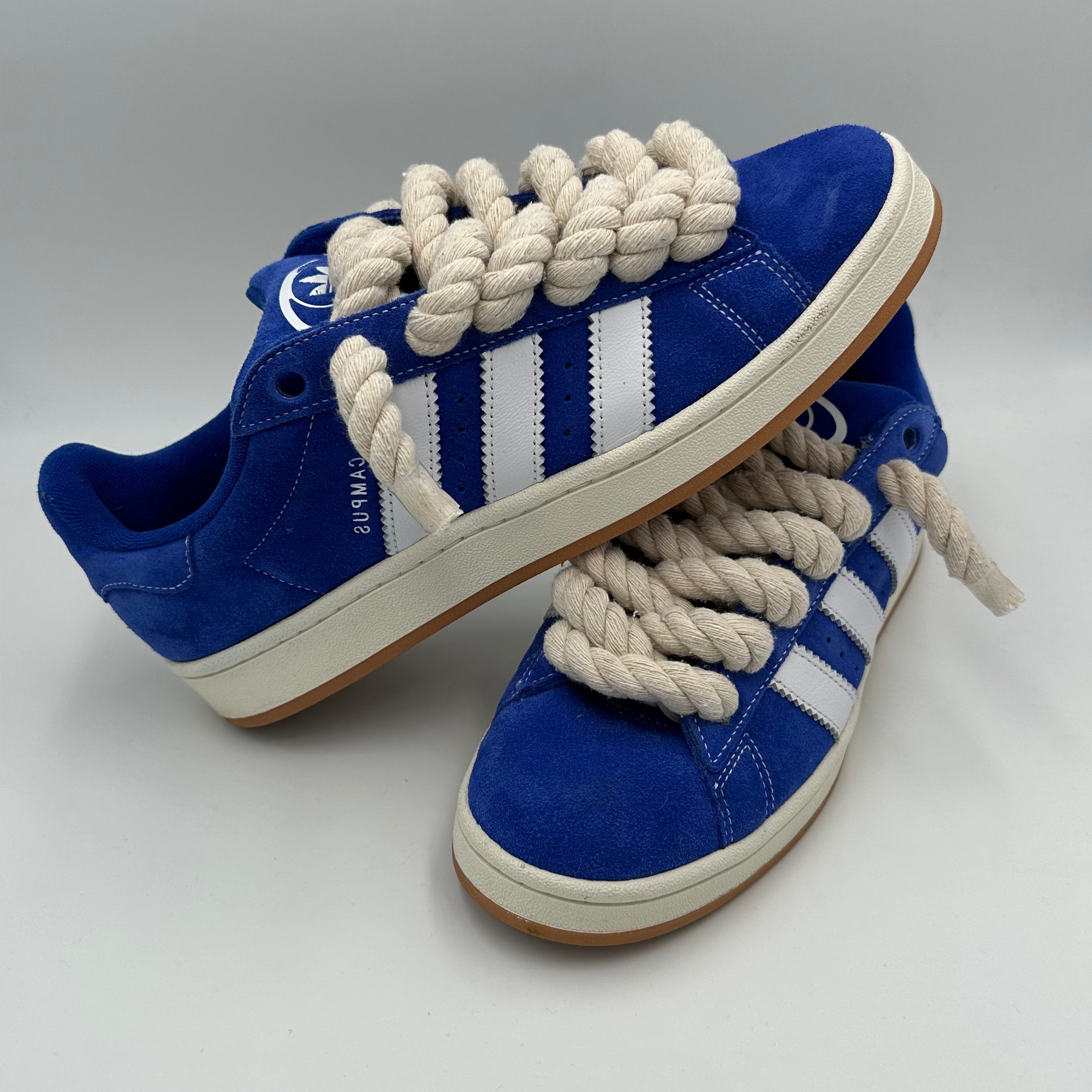 Adidas Campus 00s Blue “Rope Laces” Cream