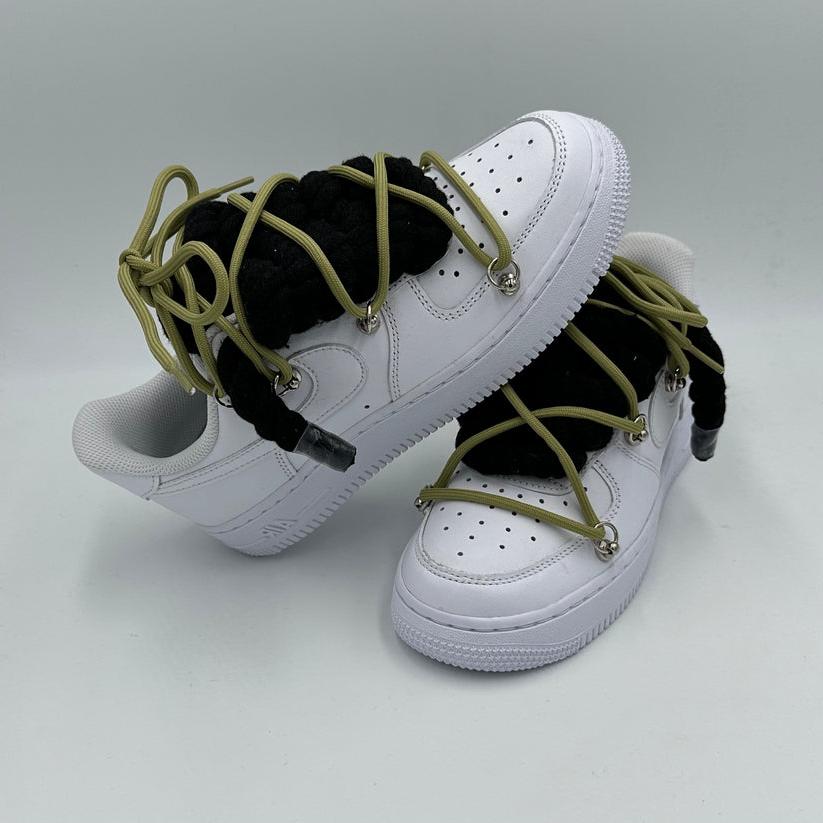 Nike Air Force 1 “Rope Laces Black” Triple Olive