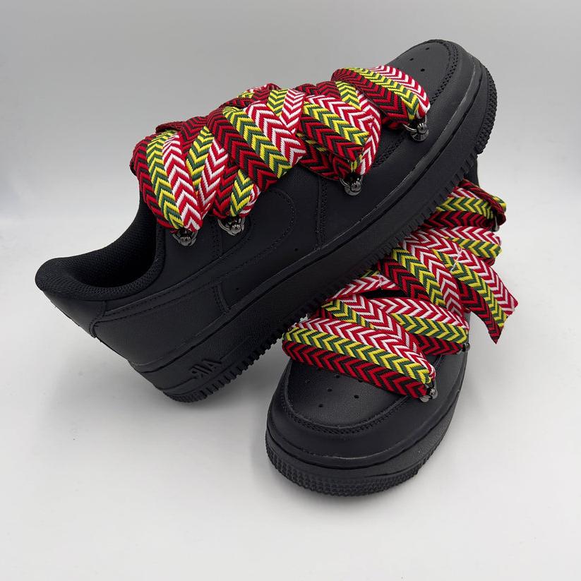 Nike Air Force 1 Black “Lanvin Style”